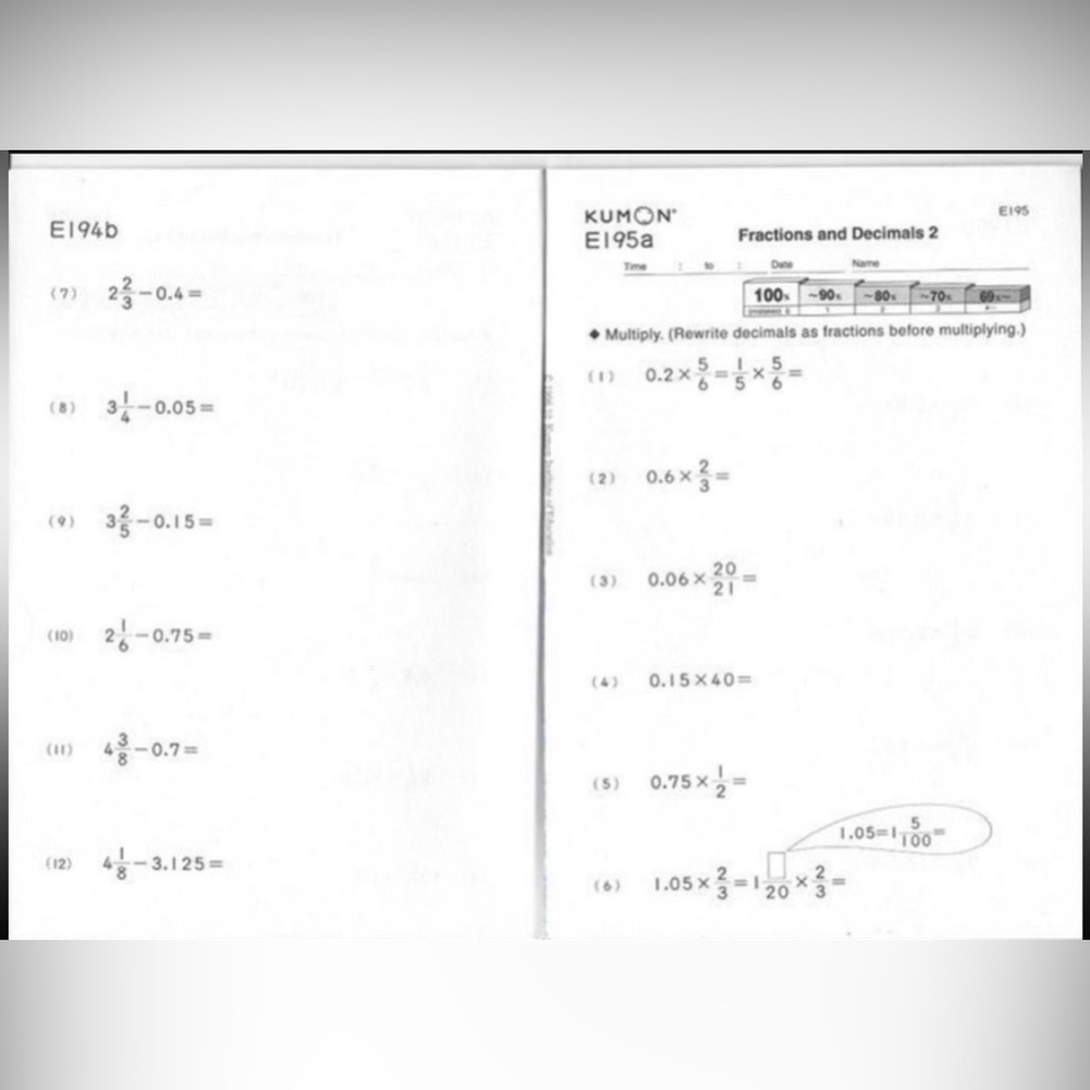 Kumon Reading PDF - Picture 7 of 8